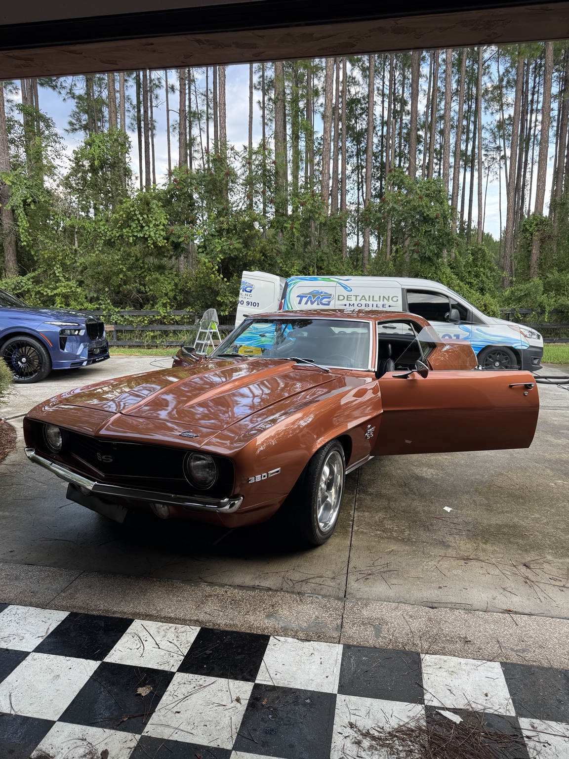 Classic Camaro exterior detailing