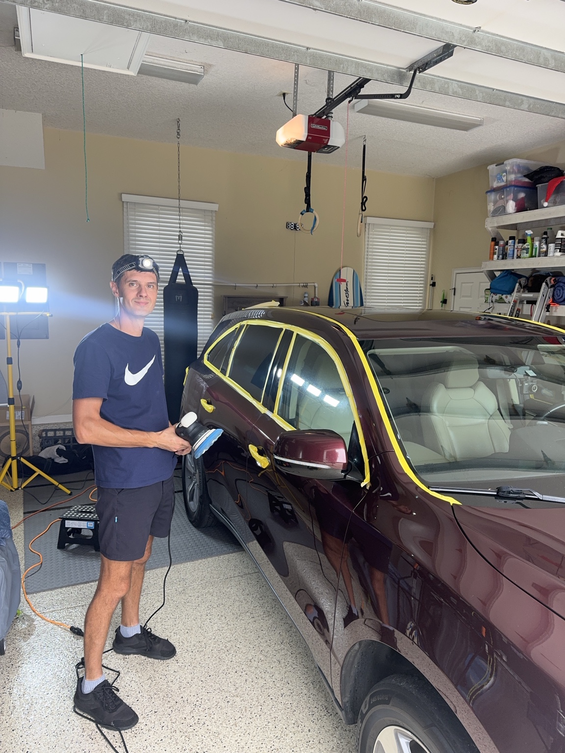 TMG Detailing professional paint polishing